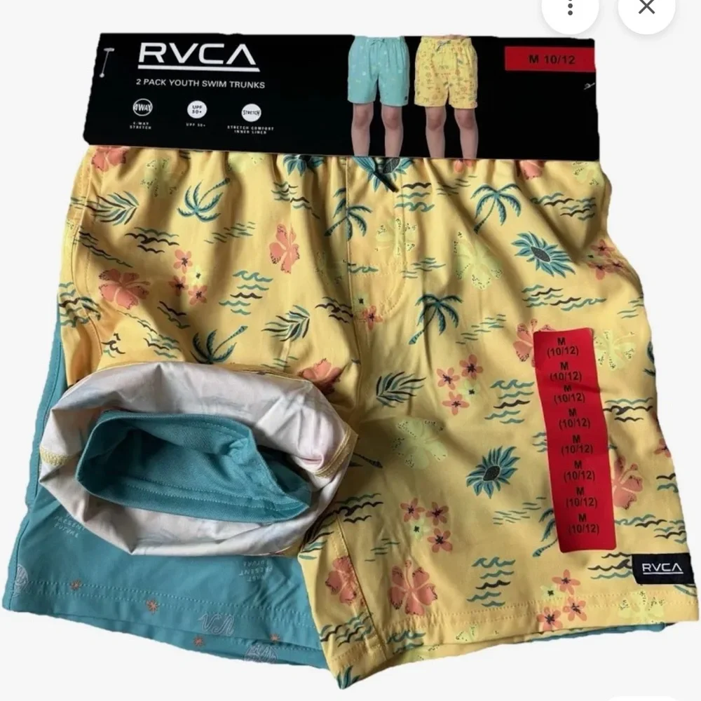 2 pack Youth Swim Trunks